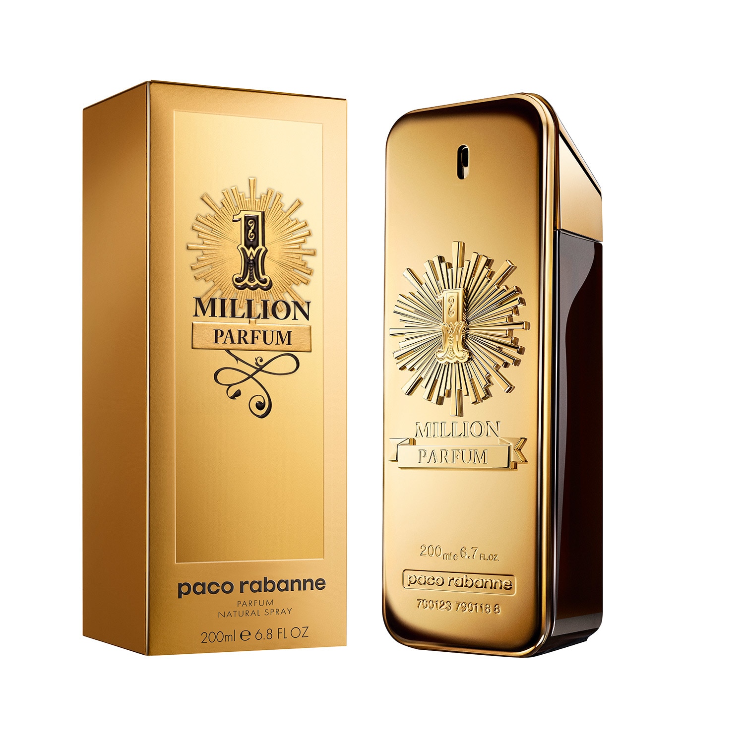 Perfume Paco Rabanne 1 Million Eau de Toilette Masculino 200ML