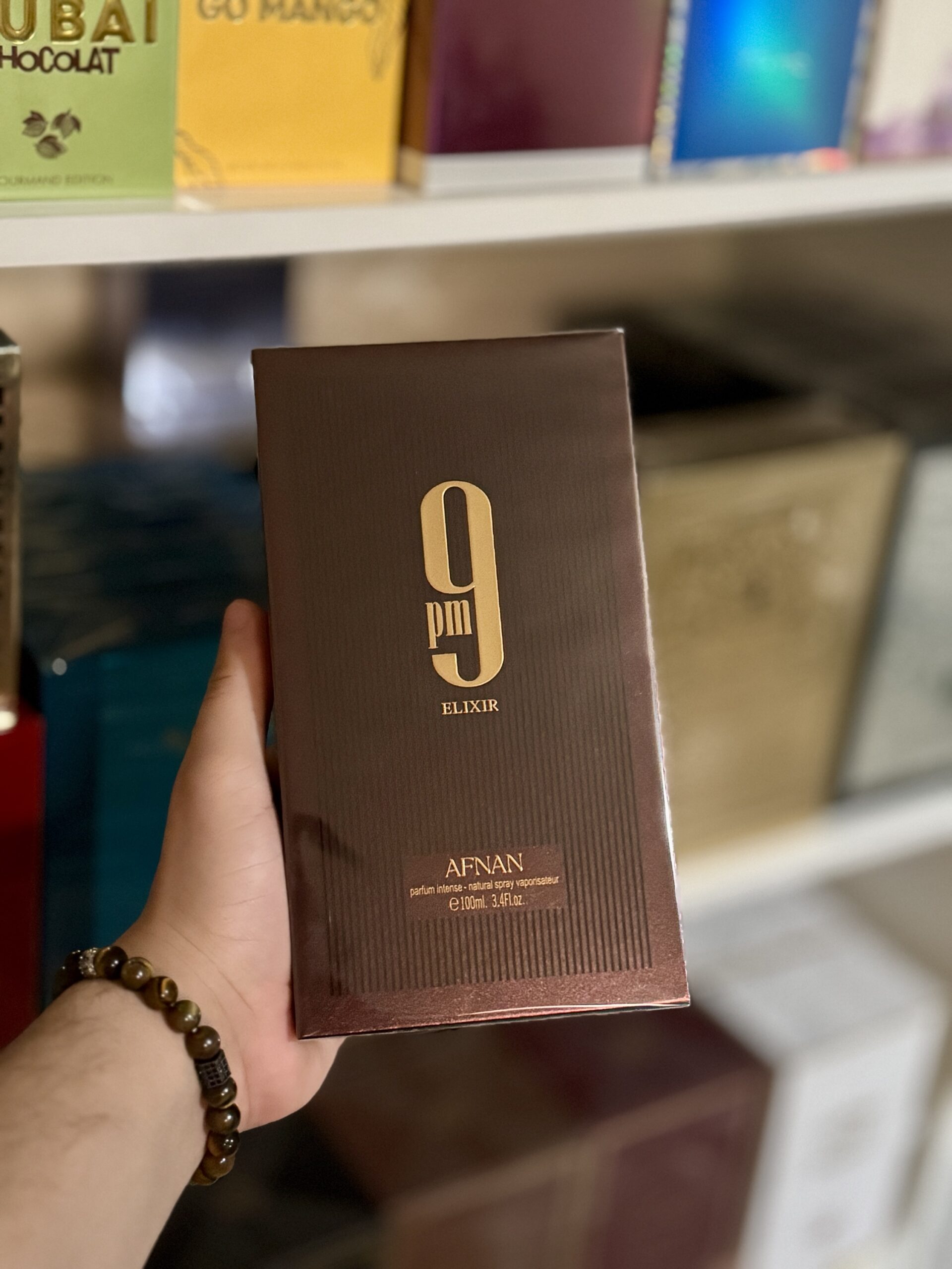 Perfume Afnan 9PM Elixir Parfum Intense Unissex 100ML